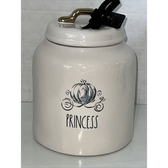 Rae Dunn Canister Cinderella's Carriage PRINCESS Disney Princess NEW - Picture 2 of 13
